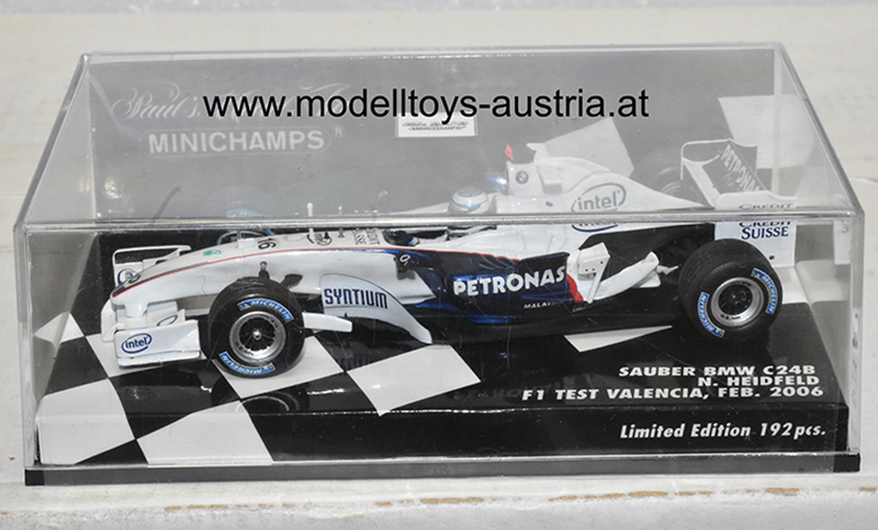 Sauber C24B BMW 2006 F1 TEST VALENCIA 25. Februar 2006 Nick Heidfeld 1:43
