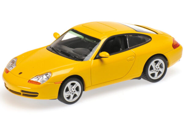 Porsche 911 996 Coupe 1998 gelb 1:43