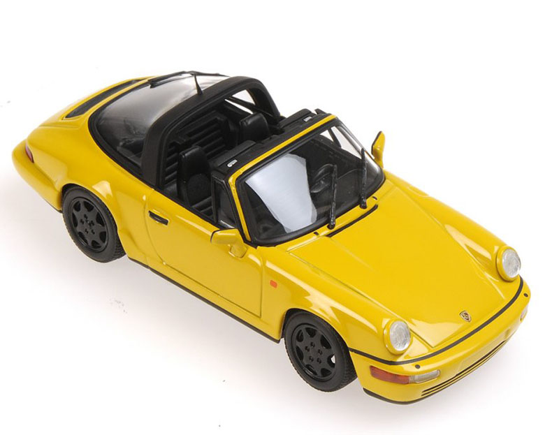 Porsche 911 964 Targa 1991 gelb 1:43