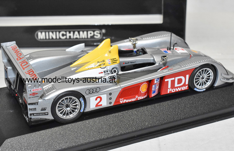 Audi R10 2006 Sebring Sieger CAPELLO / KRISTENSEN / MCNISH Team Audi Sport North America 1:43