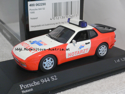Porsche 944 Coupe S2 1989 NOTARZT MKT München 1:43