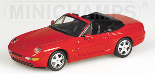 Porsche 968 Cabrio 1994 rot 1:43