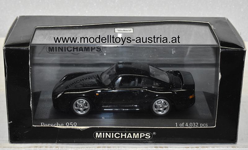 Porsche 959 1987 schwarz 1:43