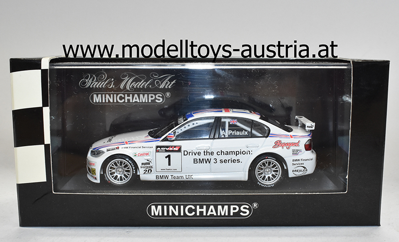 BMW E90 Limousine 320si 2006 WTCC CHAMPION Andy PRIAULX 1:43
