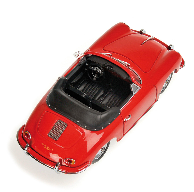 Porsche 356 B Cabrio 1963 rot 1:43