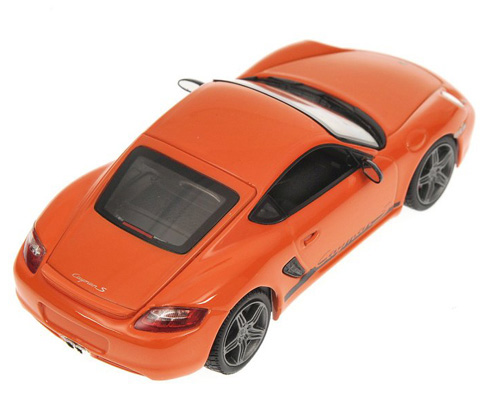Porsche Cayman S Sport 2008 orange 1:43