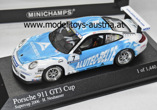 Porsche 911 997 Coupe GT3 Cup 2006 Porsche Supercup 2006 Hannes NEUHAUSER Konrad Motorsport 1:43