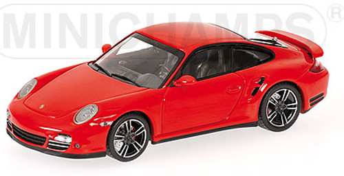 Porsche 911 997 Coupe Turbo 2010 rot 1:43