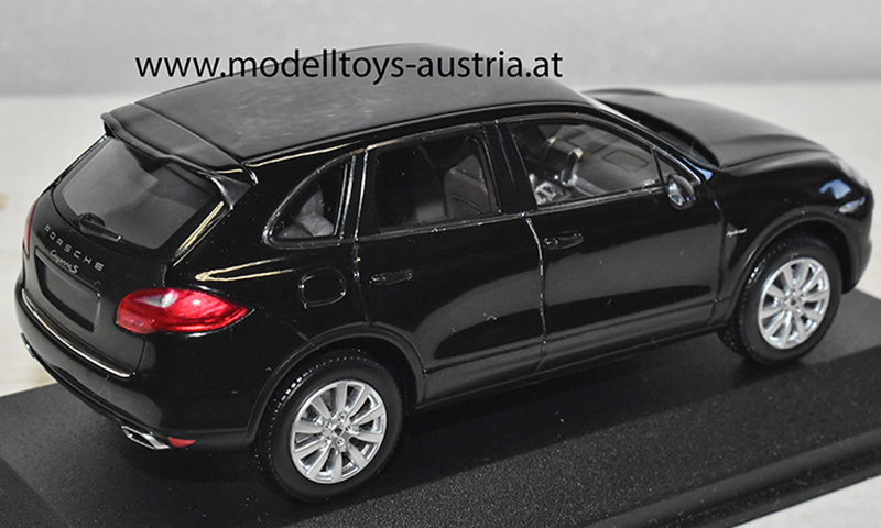 Porsche Cayenne Hybrid 2010 schwarz 1:43