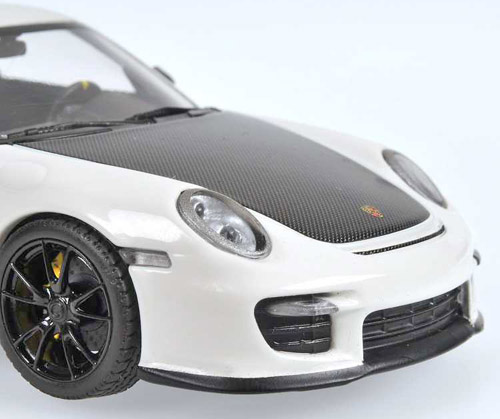 Porsche 911 997 Coupe GT2 RS 2010 weiss / carbon 1:43