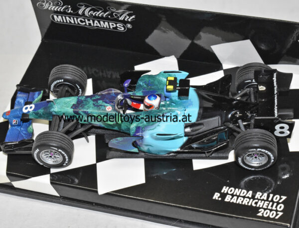 Honda RA107 2007 Rubens BARRICHELLO 1:43