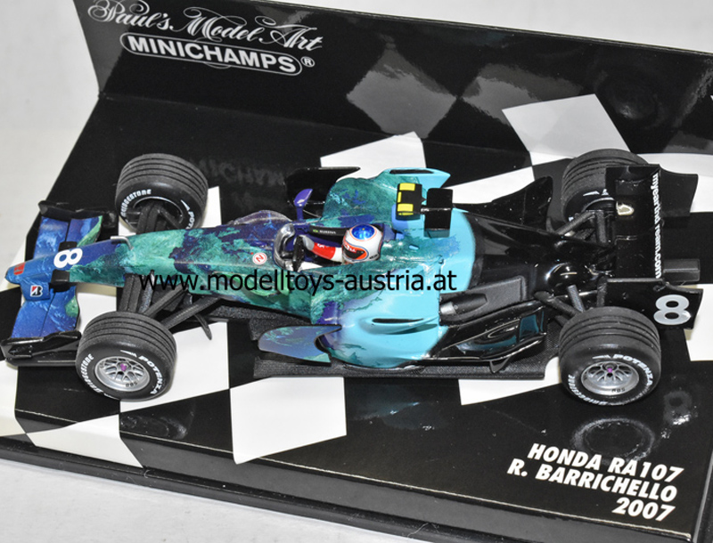Honda RA107 2007 Rubens BARRICHELLO 1:43