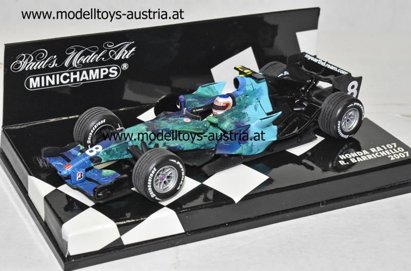 Honda RA107 2007 Rubens BARRICHELLO 1:43