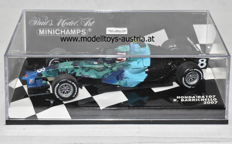 Honda RA107 2007 Rubens BARRICHELLO 1:43