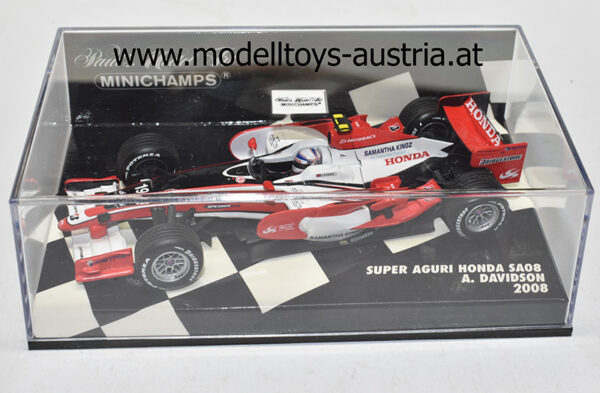 Super Aguri SA07 Honda 2007 Anthony DAVIDSON 1:43