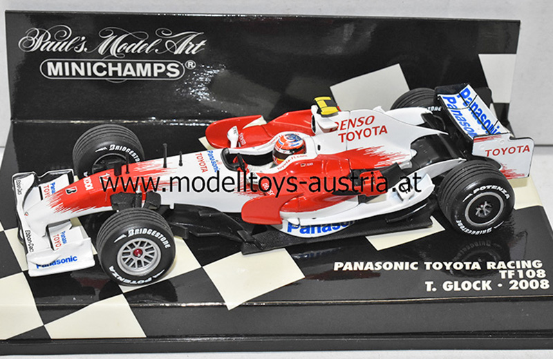 Toyota TF108 Toyota 2008 Timo GLOCK 1:43