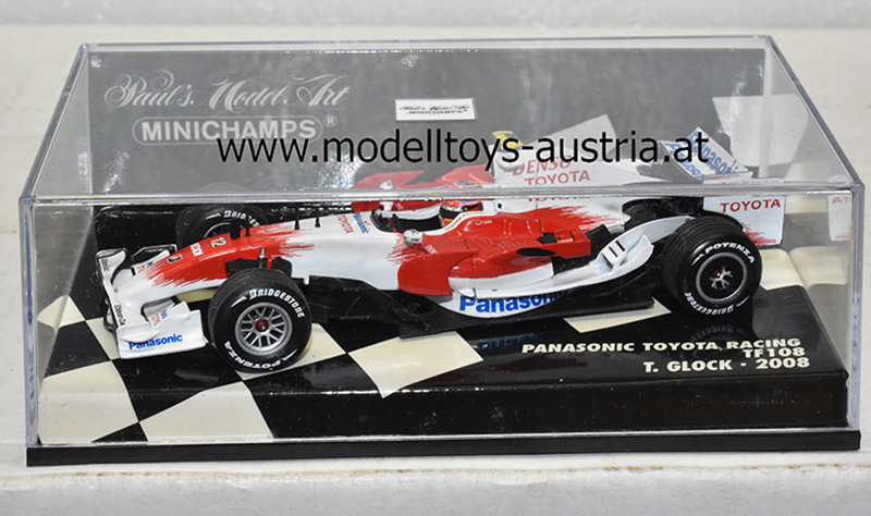 Toyota TF108 Toyota 2008 Timo GLOCK 1:43