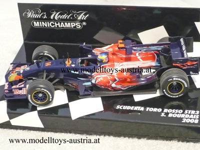Toro Rosso STR3 Ferrari 2008 Sebastien BOURDAIS 1:43