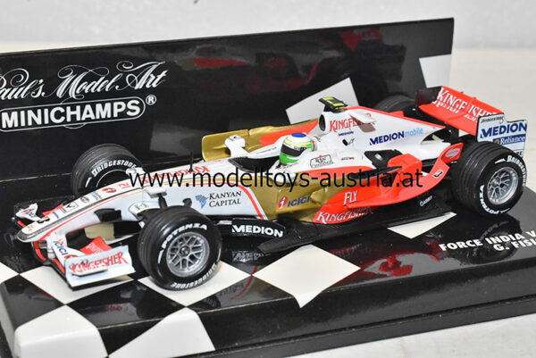 Force India VJM01 Ferrari 2008 Giancarlo FISICHELLA 1:43