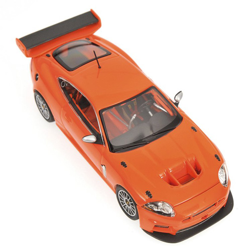 Jaguar XKR GT3 2008 Plain Body Straßenversion orange 1:43