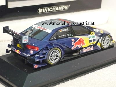 Audi A4 DTM 2008 Martin TOMCZYK Red Bull 1:43