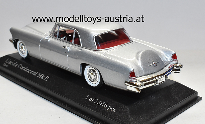 Lincoln Continental MKII 1956 silber metallik 1:43