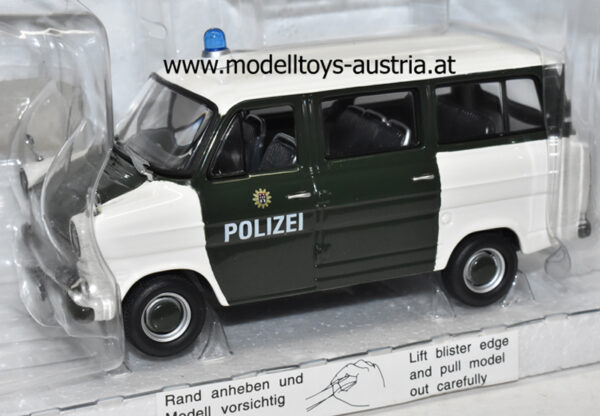 Ford Transit Bus 1971 POLIZEI Hamburg 1:43
