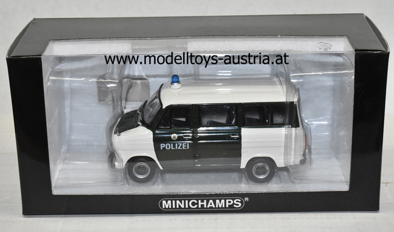 Ford Transit Bus 1971 POLIZEI Hamburg 1:43