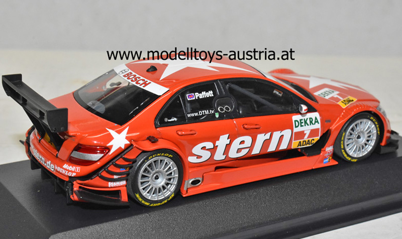Mercedes Benz C-Klasse DTM 2008 Gary PAFFETT 1:43