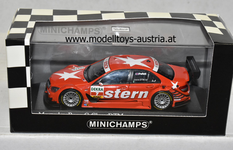 Mercedes Benz C-Klasse DTM 2008 Gary PAFFETT 1:43