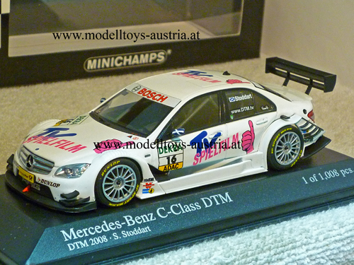 Mercedes Benz C-Klasse DTM 2008 Susie STODDART 1:43