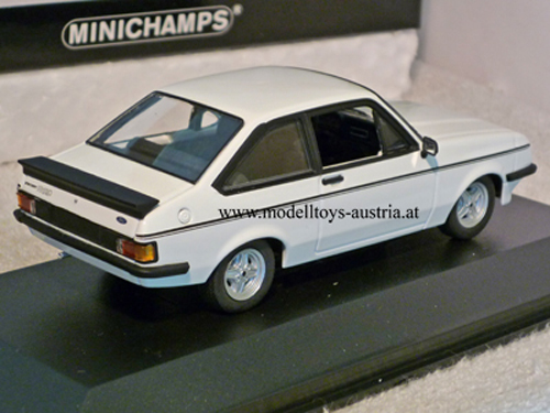 Ford Escort II RS 2000 1975 weiss 1:43