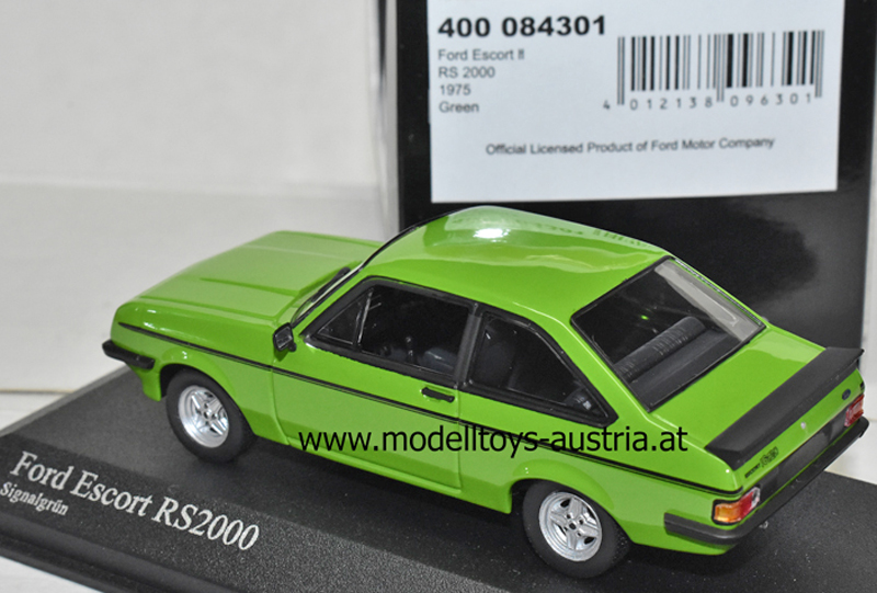 Ford Escort II RS 2000 1976 grün 1:43