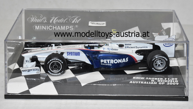 BMW Sauber F1 09 2009 Nick HEIDFELD Australien GP 1:43