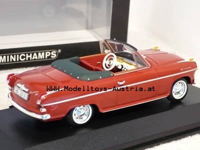 Borgward Isabella Cabrio 1959 rot 1:43