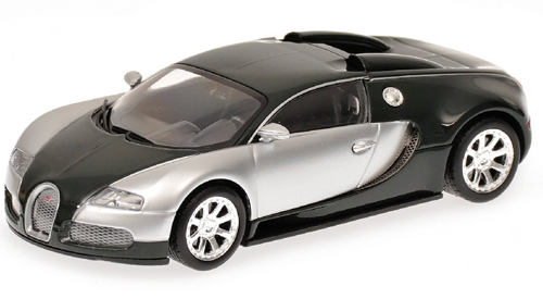 Bugatti EB 16.4 Veyron 2009 CENTENAIRE chrom / grün 1:43
