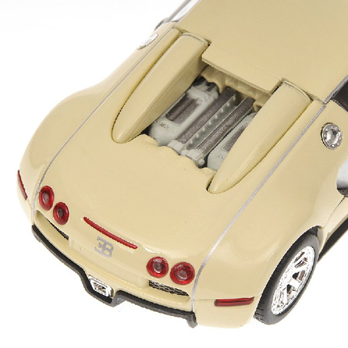 Bugatti EB 16.4 Veyron 2009 CENTENAIRE chrom / beige 1:43
