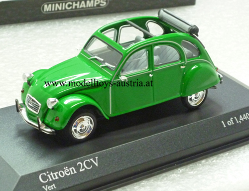 Citroen 2CV 2 CV 1978 grün 1:43