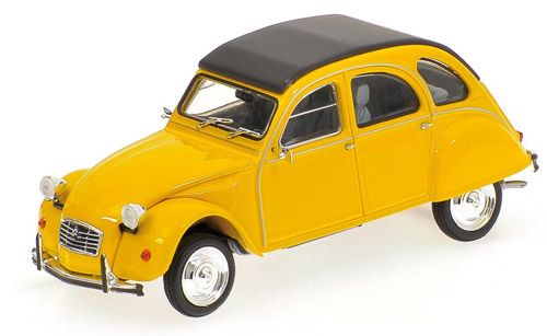 Citroen 2CV 2 CV 1980 gelb 1:43
