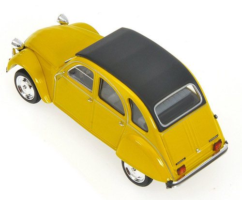 Citroen 2CV 2 CV 1980 gelb 1:43