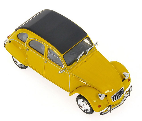 Citroen 2CV 2 CV 1980 gelb 1:43