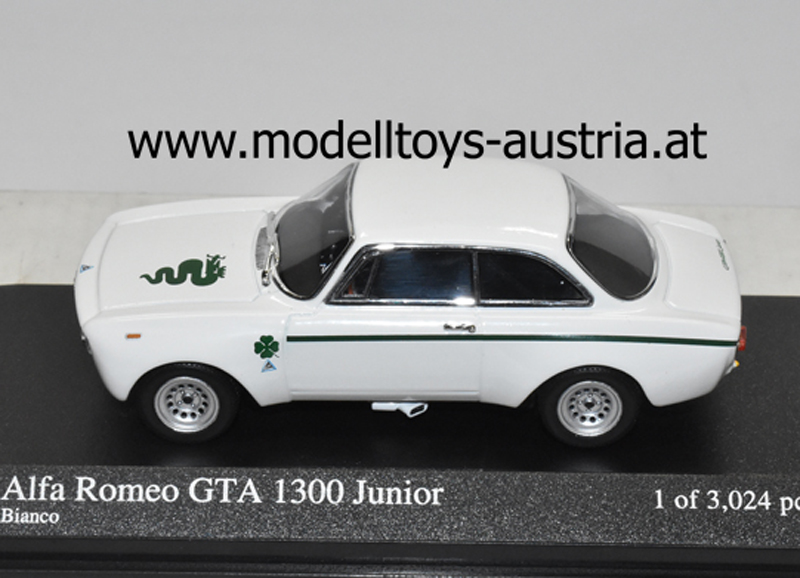 Alfa Romeo GTA 1300 Junior 1972 weiss 1:43