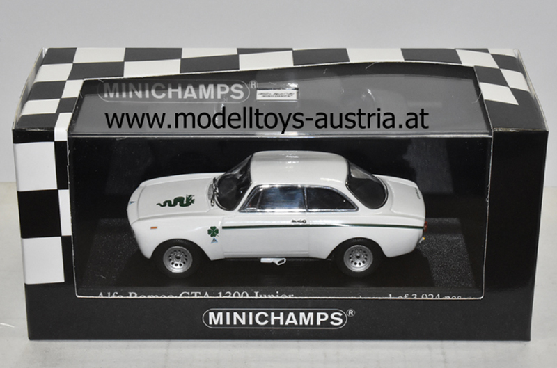 Alfa Romeo GTA 1300 Junior 1972 weiss 1:43