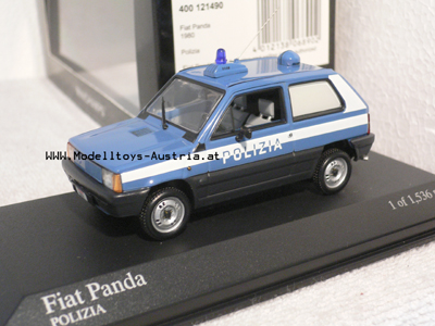 Fiat Panda 1980 POLIZEI 1:43