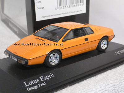Lotus Esprit S1 1978 orange 1:43