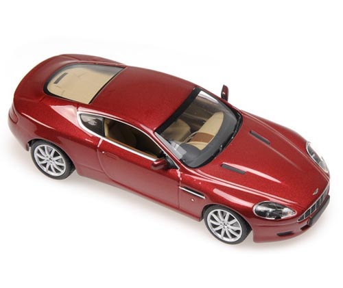 Aston Martin DB9 Coupe 2009 rot metallik 1:43