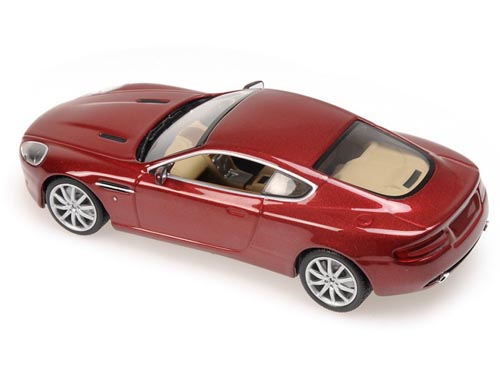 Aston Martin DB9 Coupe 2009 rot metallik 1:43