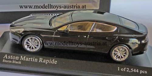 Aston Martin Rapide 2010 schwarz 1:43