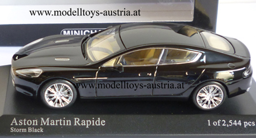 Aston Martin Rapide 2010 schwarz 1:43