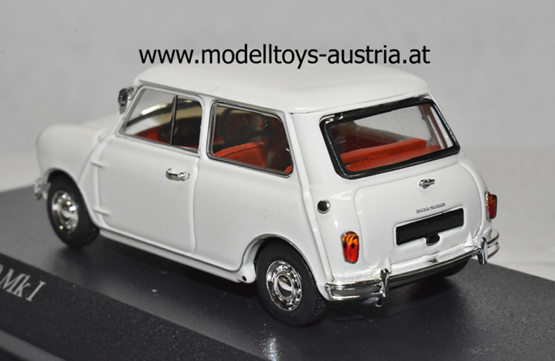 Mini Morris 850 MK I 1960 weiss 1:43